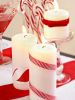 Low Price Christmas Candles pillar shape glass tealight Wholesale