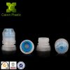 Silicone plastic flip top cap with valve for water drink bottle