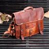 leather bag, laptop briefcase, office bag, saddle bag, mens satchel