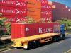 Sell flat bed semitrailer, skeleton semitrailer