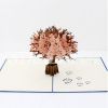 Cherry Blossom-3d card-pop up card-handmade card-greeting card-birthday card