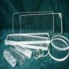 High transmission fused silica quartz glass polished plate of all shap