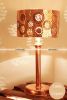 Table Lamp copper - Handmade Lamp Table - Lamp design - Lamp Vintage Table