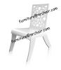 Sell acrylic baroque dining chair