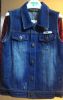 Boy's/Men's 100% Cotton Jeans Vest