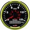 85 mm Electronic Stepper Motor Auto Racing GPS Speedometer