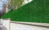 Chain Link Fence With PVC Imitating Grass