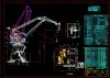 HM1030 Portal Crane Blueprint drawing