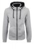 High Neck Plain Hoodies