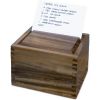 Sell wood recipe box