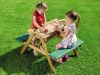 CHILDREN PICNIC BENCH WITH A SANDPIT