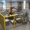 New Robot palletizer production lines (cartons and water beverage)