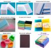 Magic cleaning melamine sponge and scouring pad