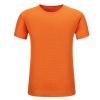 Quick Dry O-Neck Short Sleeve Custom Logo Mens And Womens T Shirt Sport Shirt