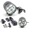Grey T6 Bicycle Lamp 700LM Super Bright Mountain Bike Head Lamp