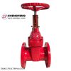 cast iron DN100 QT450 GGG50 PN16 fire signal flanged gate valve