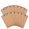 Office letter size mdf wooden clipboard Low Profile Clip