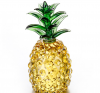 Crystal Glass Pineapple Model Craft For Crystal Decoration