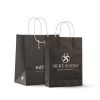 Custom printed shopping kraft paper bag with handle