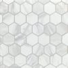 Hexagon marble mosaic tile