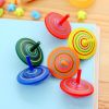 Child Classic Toy Rotating Wooden Spinning Top Gyroscope Toy