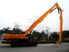 long reach boom and arm of excavator