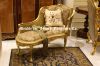 French Style Romantic Antique Chaise Longue