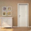 Waterproof high quality WPC doors wood plastic composite bathroom door