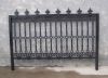 Cast iron protective fences and railings