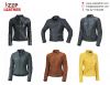 Custom made Fashion Women/Ladies Genuine Sheepskin Leather Jacket/Ladies Biker Leather Jackets