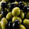 Fresh Green Olives. 100% Olives Stuffed with Almonds