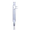 Laboy Glass Condenser With Standard Taper Joints Liebig Allihn Reflux West Coiled Condenser