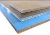 Fluorocarbon painted honeycomb aluminum plate