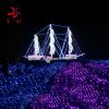 Huayicai 2020 newest 3D LED light structure motif lights for outdoor decorate