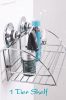 Sell chrome plated single rack shelf with suction cup