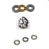 small thrust ball bearings with grooved / ungrooved washers