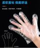Disposable gloves wholesale PE transparent food grade hairdressing catering 100 plastic gloves