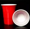 Disposable Shot Glasses - 2oz Red Plastic Shot Cups Mini Party Cups For Jello Shots, Jager Bomb, Beer Pong, Condiments, Snack