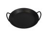 Custom Made Twill Carbon Steel Paella Pan with Double Handles