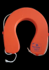 Osculati Soft Horseshoe Lifebuoy Orange PVC, For Ship, Boat