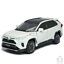 1:32 Toyota RAV4 Model Car Alloy Diecast Toy Vehicle Collection Kids Gift White