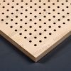 Wood perforated acoustic panel(Siuperfo 16/16/6)