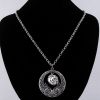 Fashion Chinese Classical Design Silver Necklace Pendent