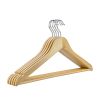 Hot sales wooden clothes hanger shirt hanger top hanger