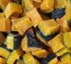 Frozen diced pumpkin