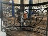 Gorgeous wrought iron balcony railings