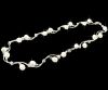 Sell 925 Sterling Silver CZ Jewellery Necklace with Fresh Water Pearl