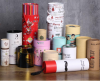 Factory direct solid perfume containers cylinder kraft paperboard tubes