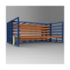 Heavy duty Sheet Metal Storage rack 3 tons per tray Roll out Drawer Racks