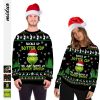Factory wholesale Christmas digital printing women Couple o neck hoodies sweatshirts for women top blouse